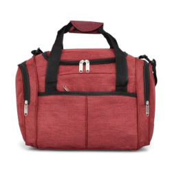 Сак за ръчен багаж 40/30/20 см с три външни джоба нов модел бордо