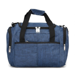 Сак за ръчен багаж 40/30/20 см с три външни джоба нов модел син