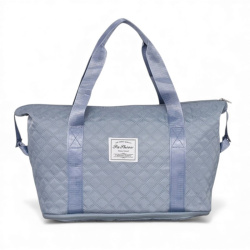 Сак за ръчен багаж 40/30/20 см сгъваем на едно ниво практичен модел син