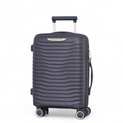 Куфар за ръчен багаж с четири колелца 52/36/18 топ модел син