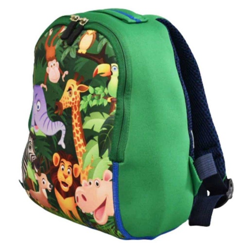 Детска раница за градина Джунгла, мека и удобна