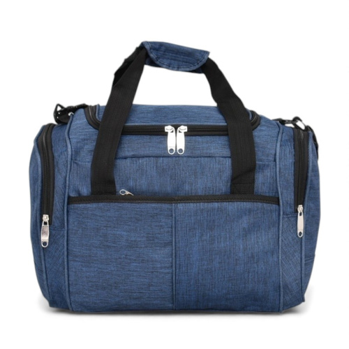 Сак за ръчен багаж 40/30/20 см с три външни джоба нов модел син