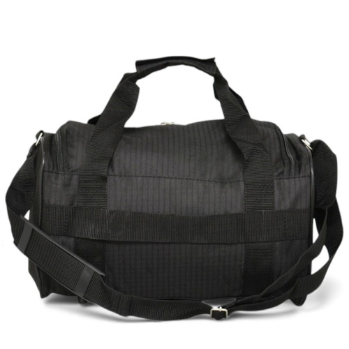 Спортен сак 35/20/20 см с крачета изчистен модел черен