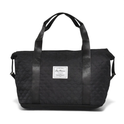 Сак за ръчен багаж 40/30/20 см сгъваем на едно ниво практичен модел черен