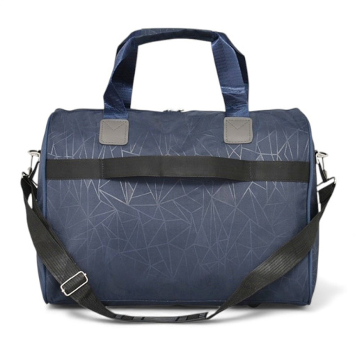 Пътна чанта за ръчен багаж 40/30/20 см с крачета и голям преден джоб синя