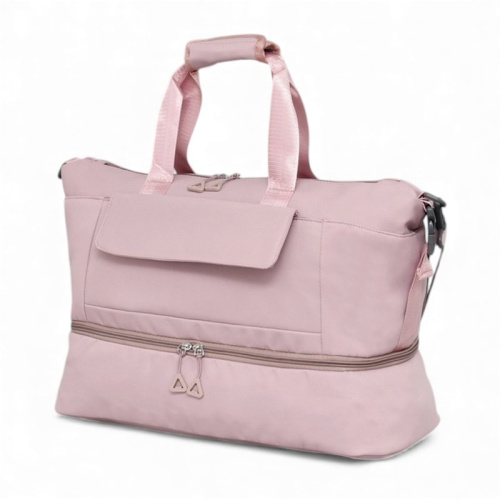 Пътна чанта 44/30/20 см здрав модел розова