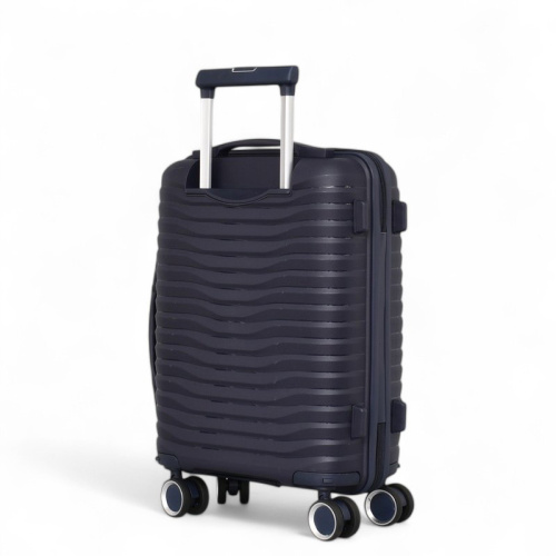Куфар за ръчен багаж с четири колелца 52/36/18 топ модел син