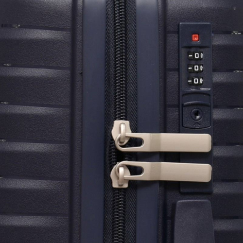 Куфар за ръчен багаж с четири колелца 52/36/18 топ модел син