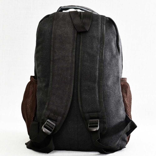 Раница за училище и спорт от здрав брезент, всекидневен модел