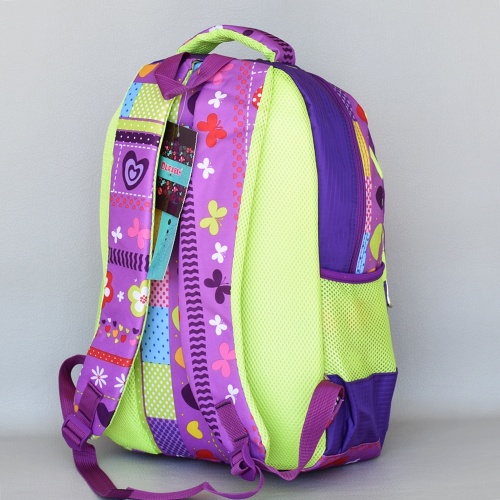 Ученическа раница за училище непромокаема с много отделения с ципове за момиче