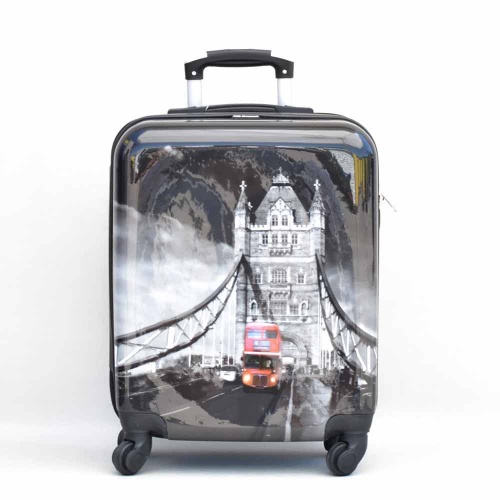 Куфар за ръчен багаж Лондон 55/40/20 см. за RAYANAIR и WIZZAIR  твърд, с колелца