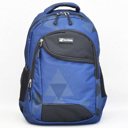 Ученическа раница за момче, непромокаема, практична и удобна, синя