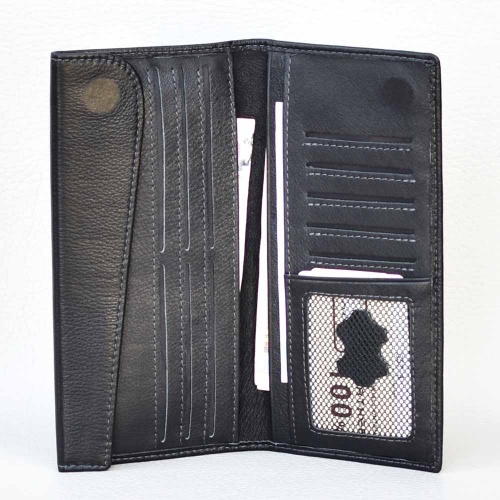 Мъжки бизнес портфейл от естествена кожа