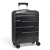 Куфар за ръчен багаж ABS със свалящи се колелца 55/40/20 нов модел черен
